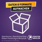 offene Softwareformate und Daten